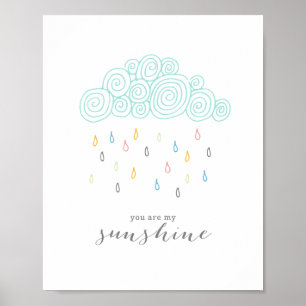 Póster Nuvens de Chuva