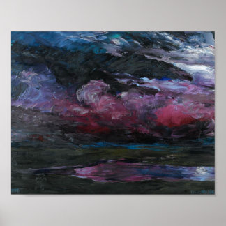 Poster Nuvens de mau tempo à deriva | Emil Nolde |