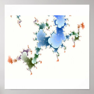 Poster Nuvens de Pastel