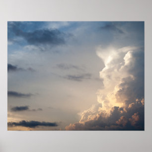 Poster Nuvens de Tempestade no Céu Nuvem