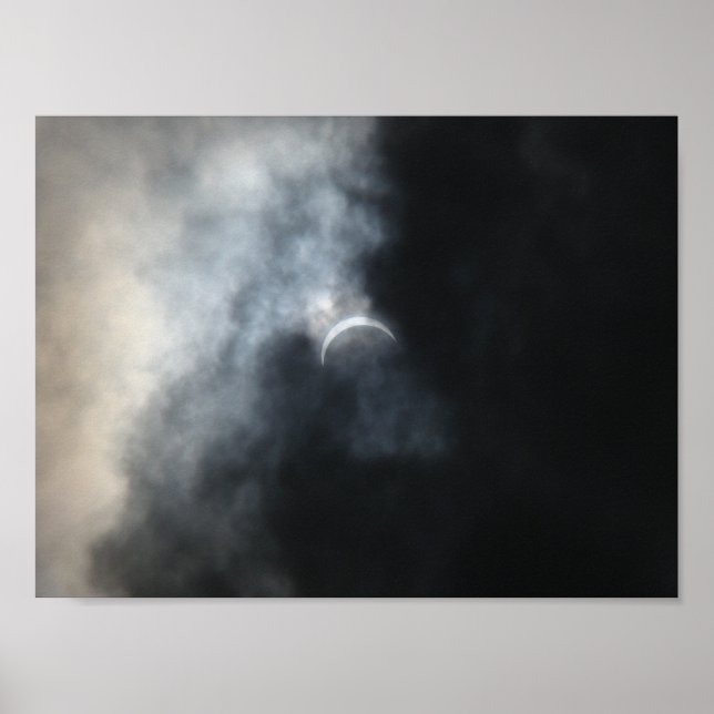 Póster Nuvens de Tempestade Spooky Eclipse 2017 (Frente)