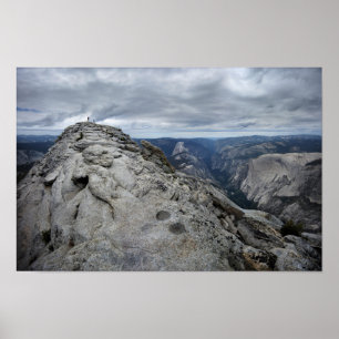 Póster Nuvens Descansam Vista - Yosemite