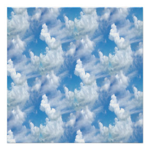 Póster Nuvens para sempre...