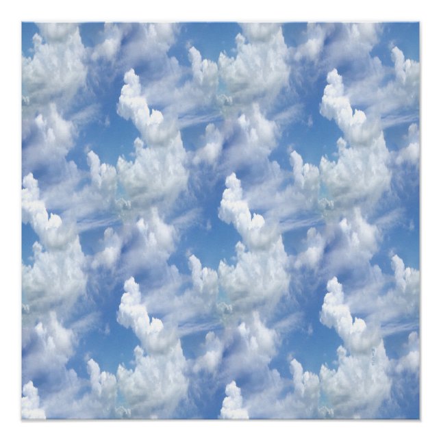 Póster Nuvens para sempre... (Frente)