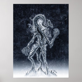 Póster Nyarlathotep o caos rastejante