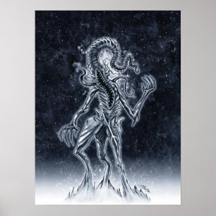 Póster Nyarlathotep o caos rastejante