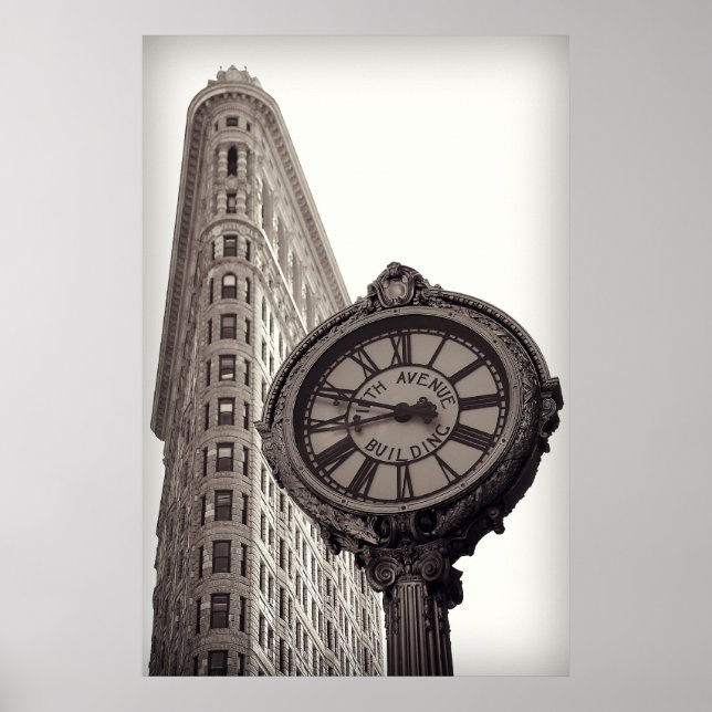 Poster NYC Flatiron (Frente)