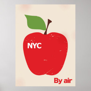 Póster NYC pelo ar
