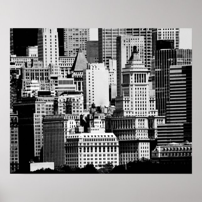 Póster NYC Skyline IX (Frente)