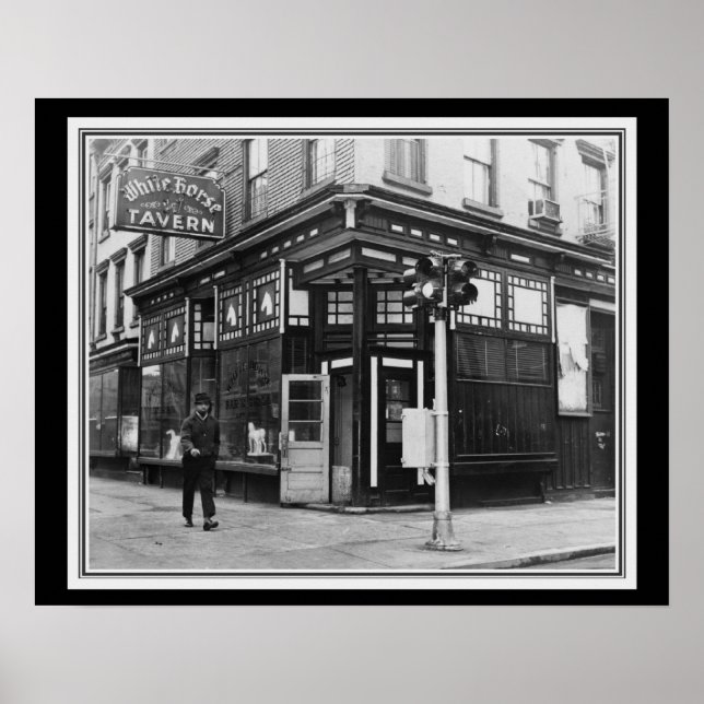 Póster NYC Vintage B&W 16 x 20 (Frente)