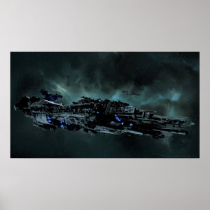 Póster Nydenion Battleship Tucana at Sytaris