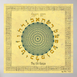 Poster O 231 Gates Saffron