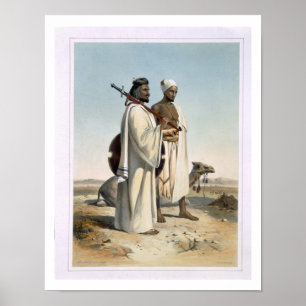 Póster O Ababda, nómadas do deserto oriental de Thebaid,