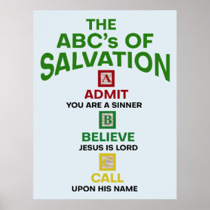 Poster O ABC da Salvação