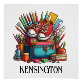 PÓSTER O ABC OLHA PARA MIM - TEMA