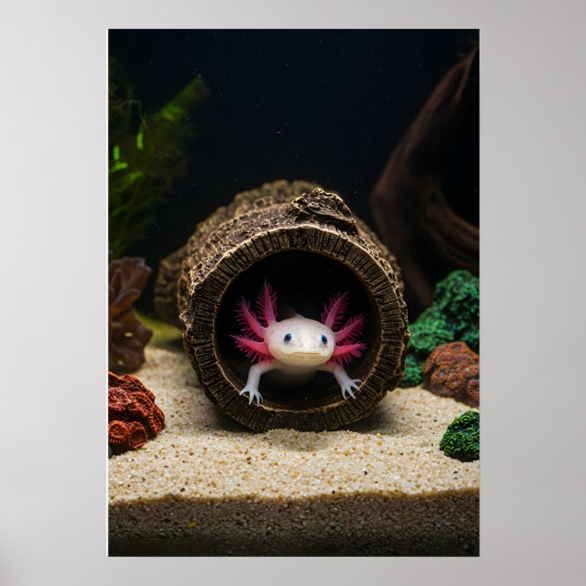Poster O Abode Axolotl (Frente)