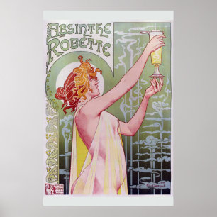 Poster O absinto Robette