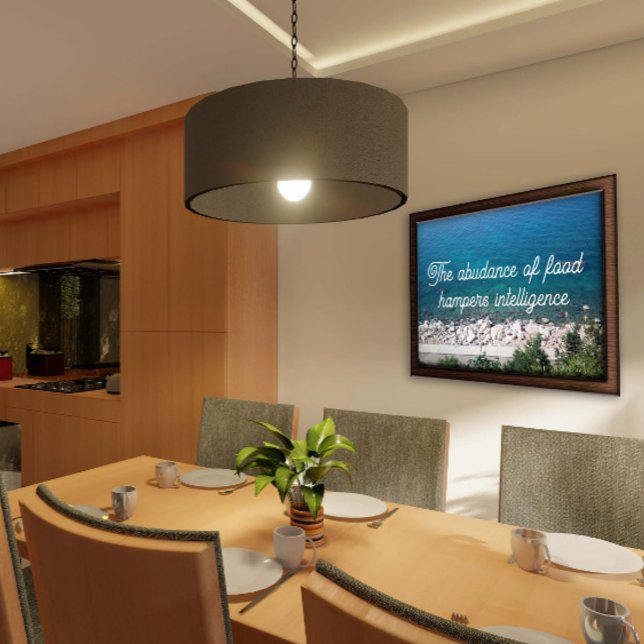 Poster O absurdo do provérbio da mente comida (Criador carregado)