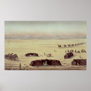 Poster O acampamento do deserto do senhor Richard Burton