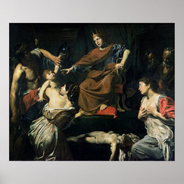 Póster O Acórdão de Salomão (Frente)