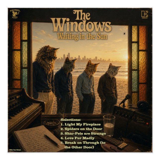 Póster O Álbum do Windows: uma Paródia (Frente)