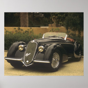 Poster O Alfa Romeo 8C 2900B é muito raro e muito