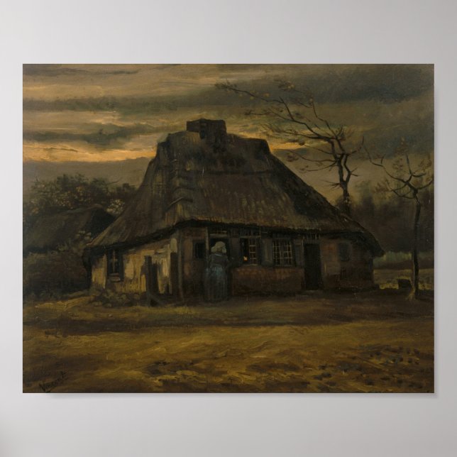 Póster O Algodão, Van Gogh, Belas Artes (Frente)