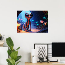 O Alien Habitante da Caverna IA