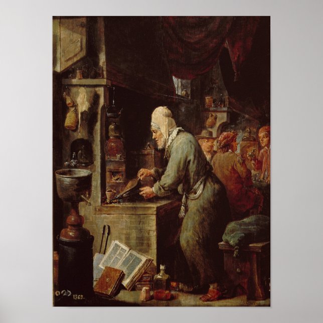 Póster O Alquimista (Frente)