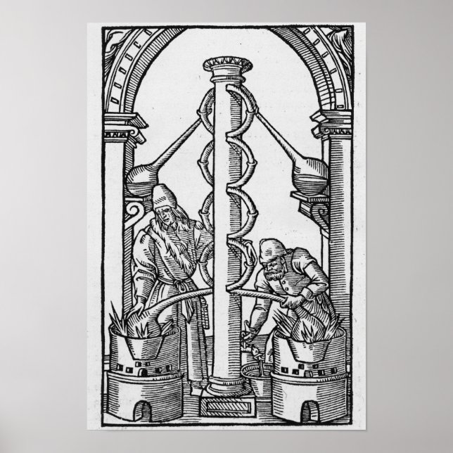 Poster O Alquimista do Trabalho (Frente)