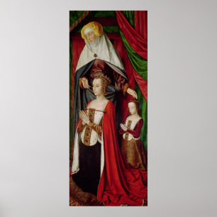 Póster O Altarpiece de Bourbon