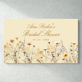 Poster O Amor De Flor Selvagem Elegante Está Em Chá de pa