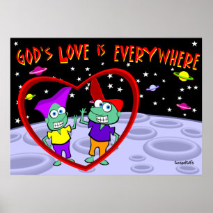 Póster O amor do deus está em toda parte