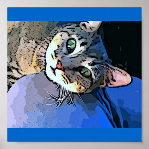 Póster O amor do índigo