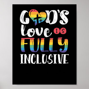 Poster O amor dos deuses LGBT de Orgulho gay mês é tota