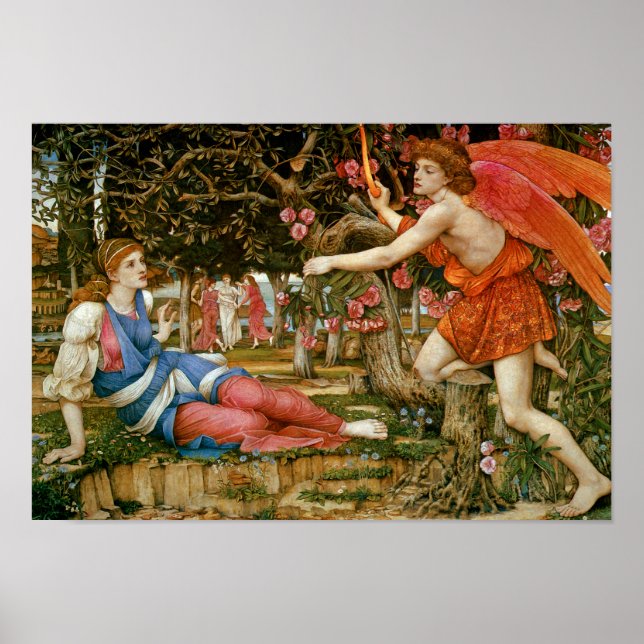 Poster O amor e a Maiden (Frente)