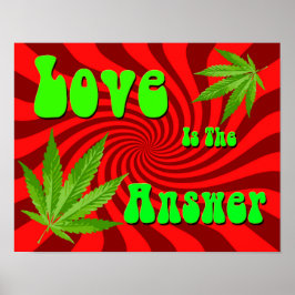 Póster O Amor É A Resposta