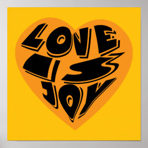 Poster O amor é alegria
