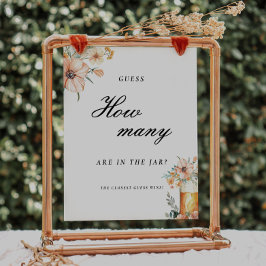 Poster O amor é criar adivinhações quantos sinais de Chá