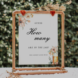 Poster O amor é criar adivinhações quantos sinais de Chá