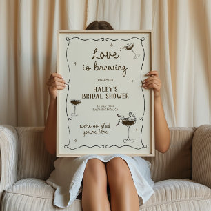 Poster O amor é dar boas vindas a Espresso Martini