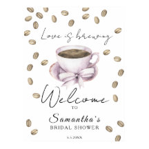 O amor é dar boas-vindas ao Chá de panela e ao arc