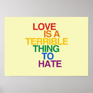 PÓSTER O AMOR É UMA COISA TERRÍVEL PARA DIAR - .PNG