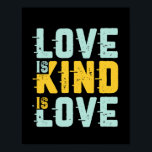 Poster O Amor É Uma Espécie De Pôr Fim À Quitação Da Viol<br><div class="desc">O Amor É Bonito. Tipo É Amor. Design de slogan inspiracional e motivacional para aquelas mulheres e homens corajosos e fortes que sobrevivem à violência doméstica. Legal safra e mercadorias angustiadas para celebrar a sua liberdade contra os abusadores e a sua independência. Perfeito para a campanha de conscientização da violência...</div>