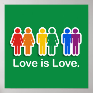 PÓSTER O AMOR É VERDE DO AMOR