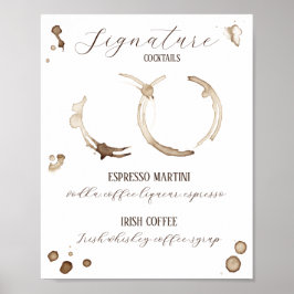 Poster O amor está a crescer! Bebidas De Assinatura Previ