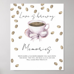 Poster O amor está a criar memórias com a noiva