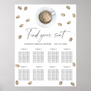 Poster O amor está fervilhando Carta de assentos do casam