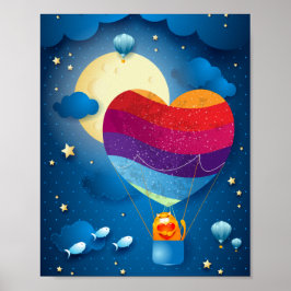 Poster O amor está no ar