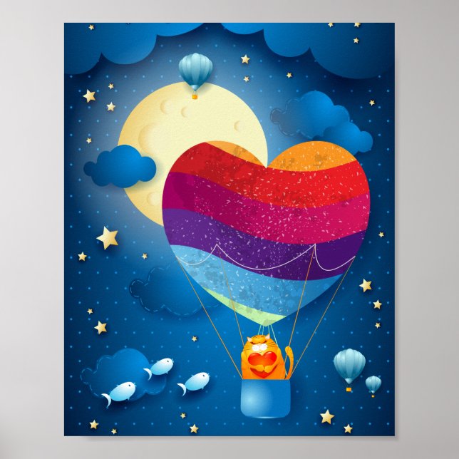 Poster O amor está no ar (Frente)